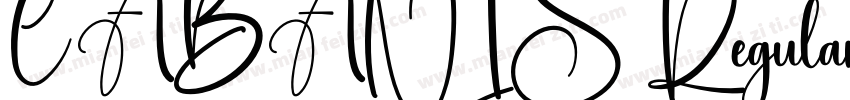 CABANIS Regular字体转换